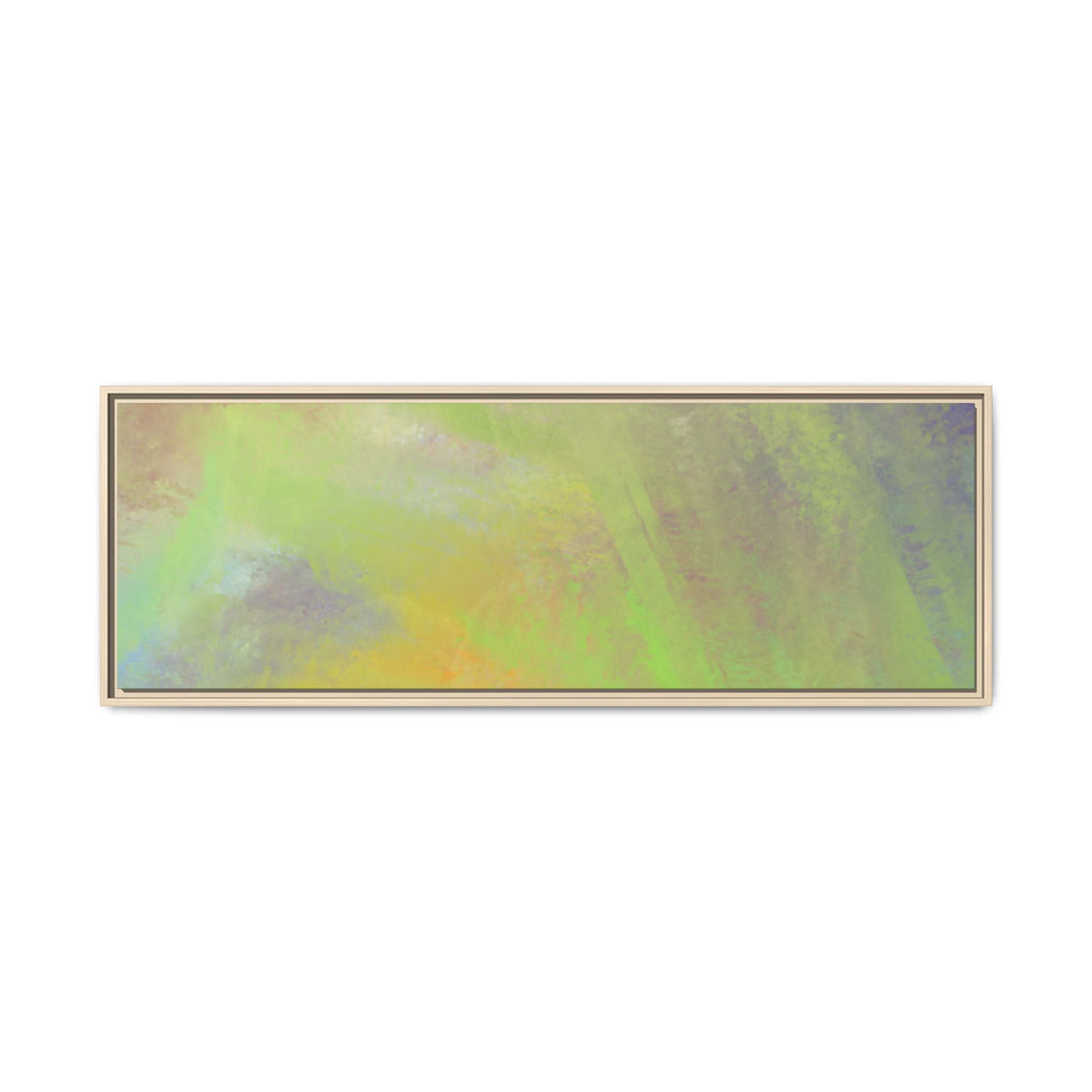 Calming Serenity on Matte Canvas, Framed