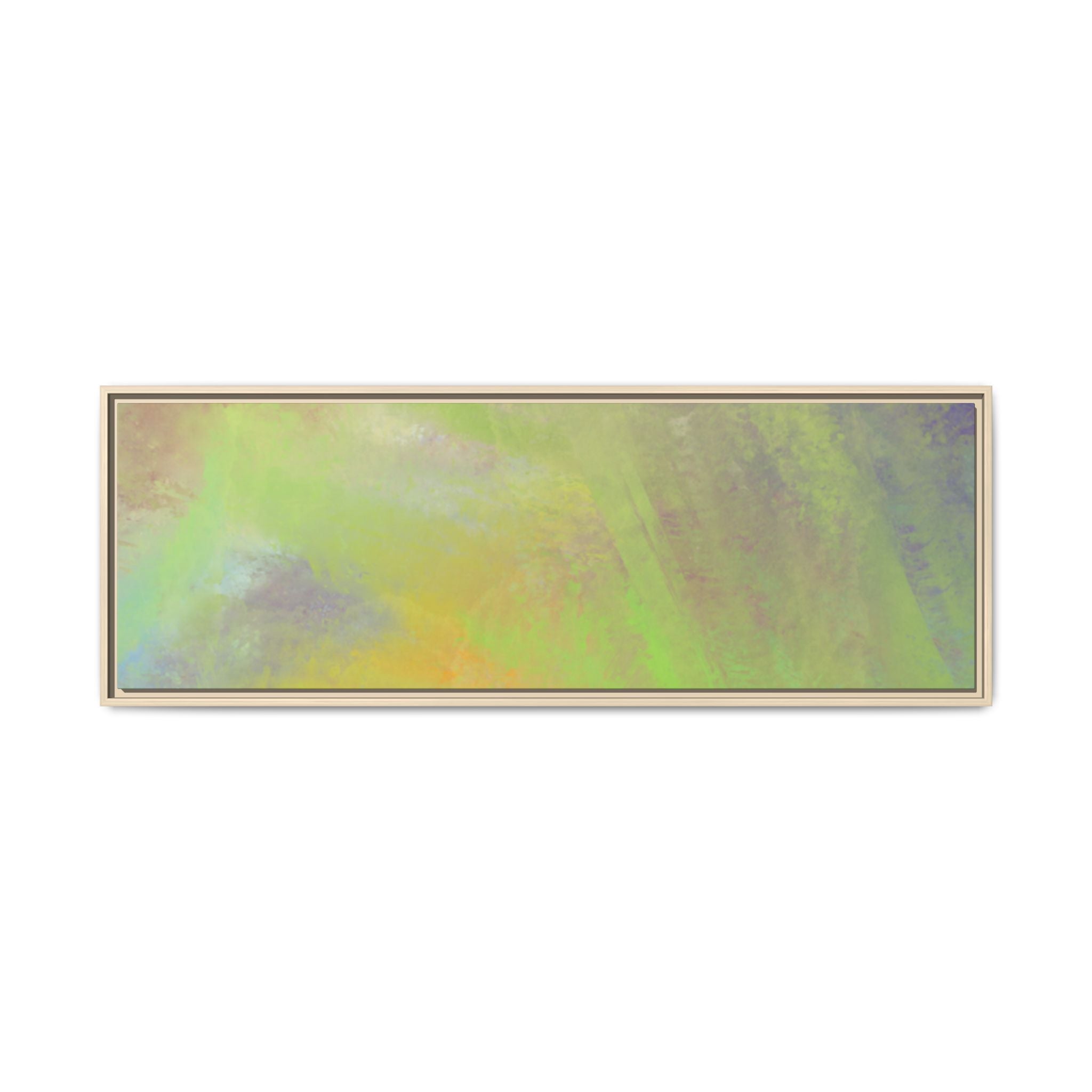 Calming Serenity on Matte Canvas, Framed