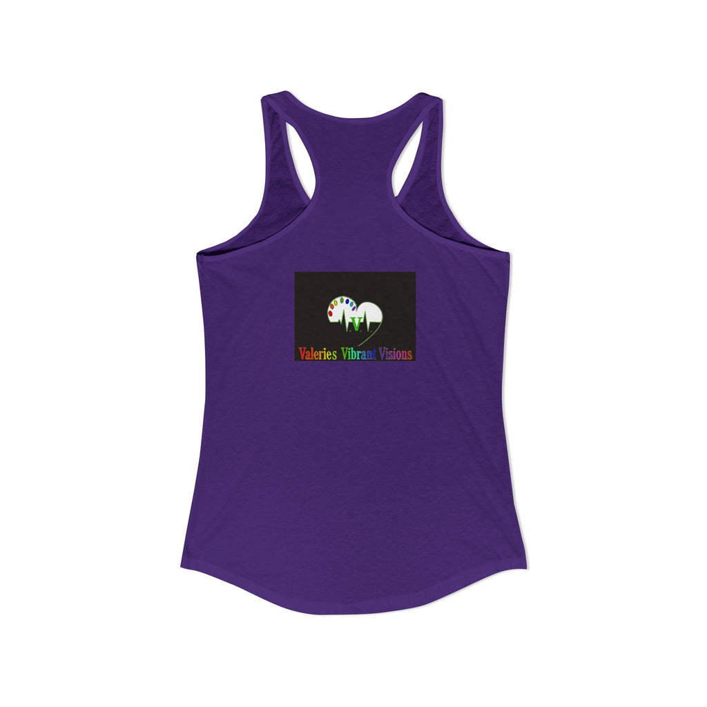 Warrior on Women's Ideal Racerback Tank