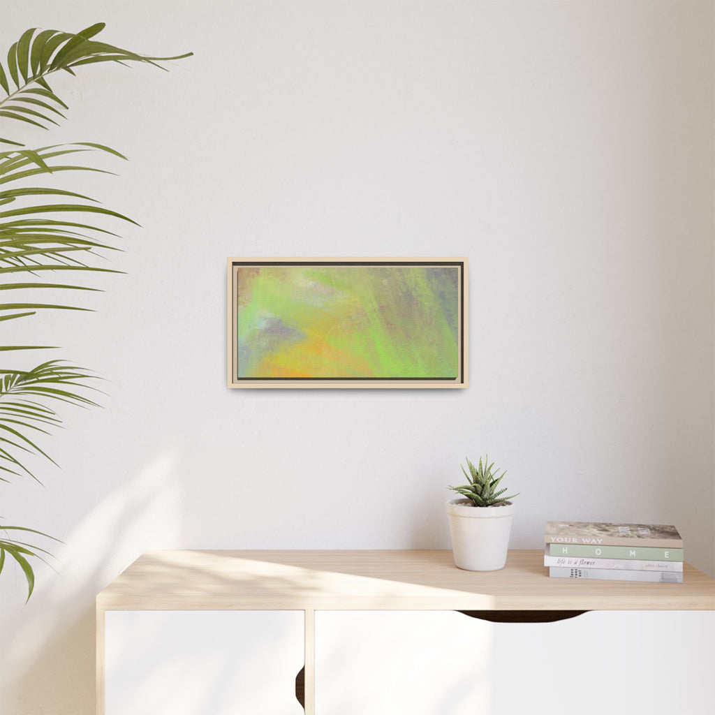 Calming Serenity on Matte Canvas, Framed
