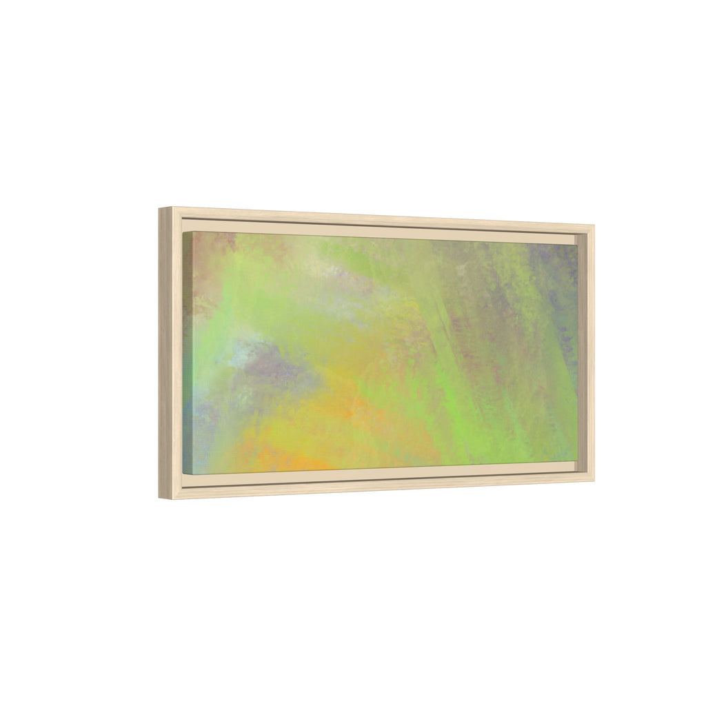 Calming Serenity on Matte Canvas, Framed