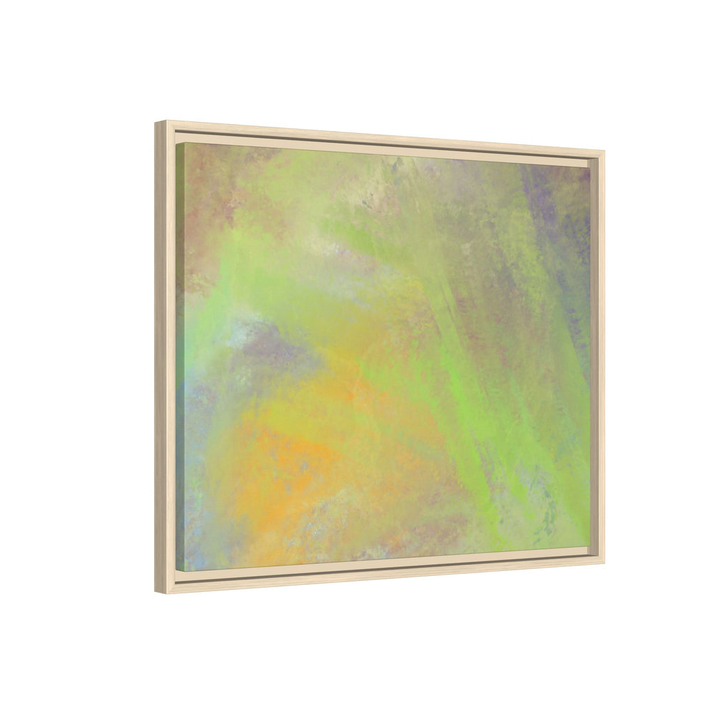 Calming Serenity on Matte Canvas, Framed