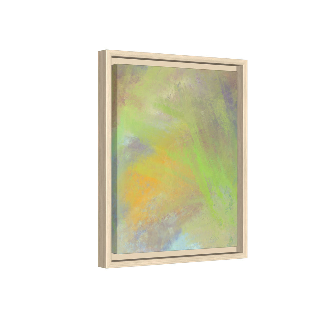Calming Serenity on Matte Canvas, Framed