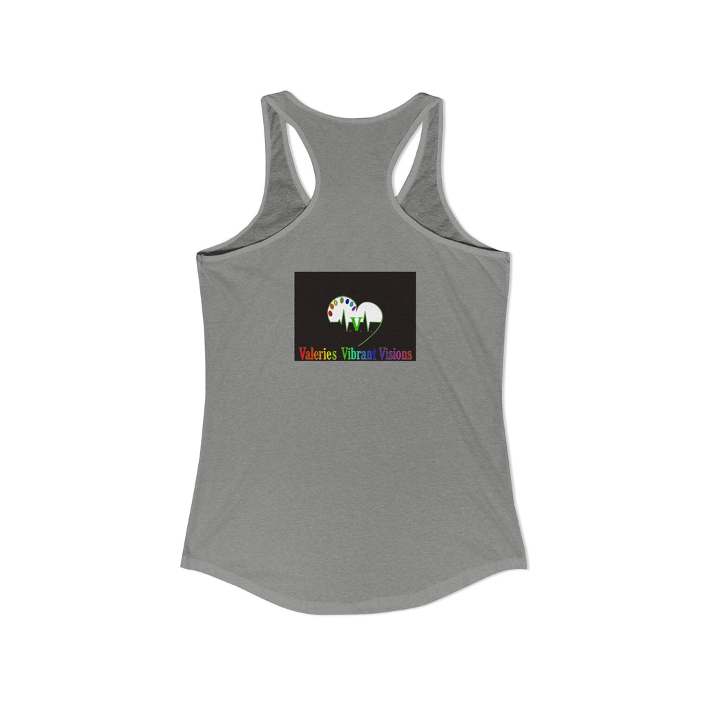 Warrior on Women's Ideal Racerback Tank