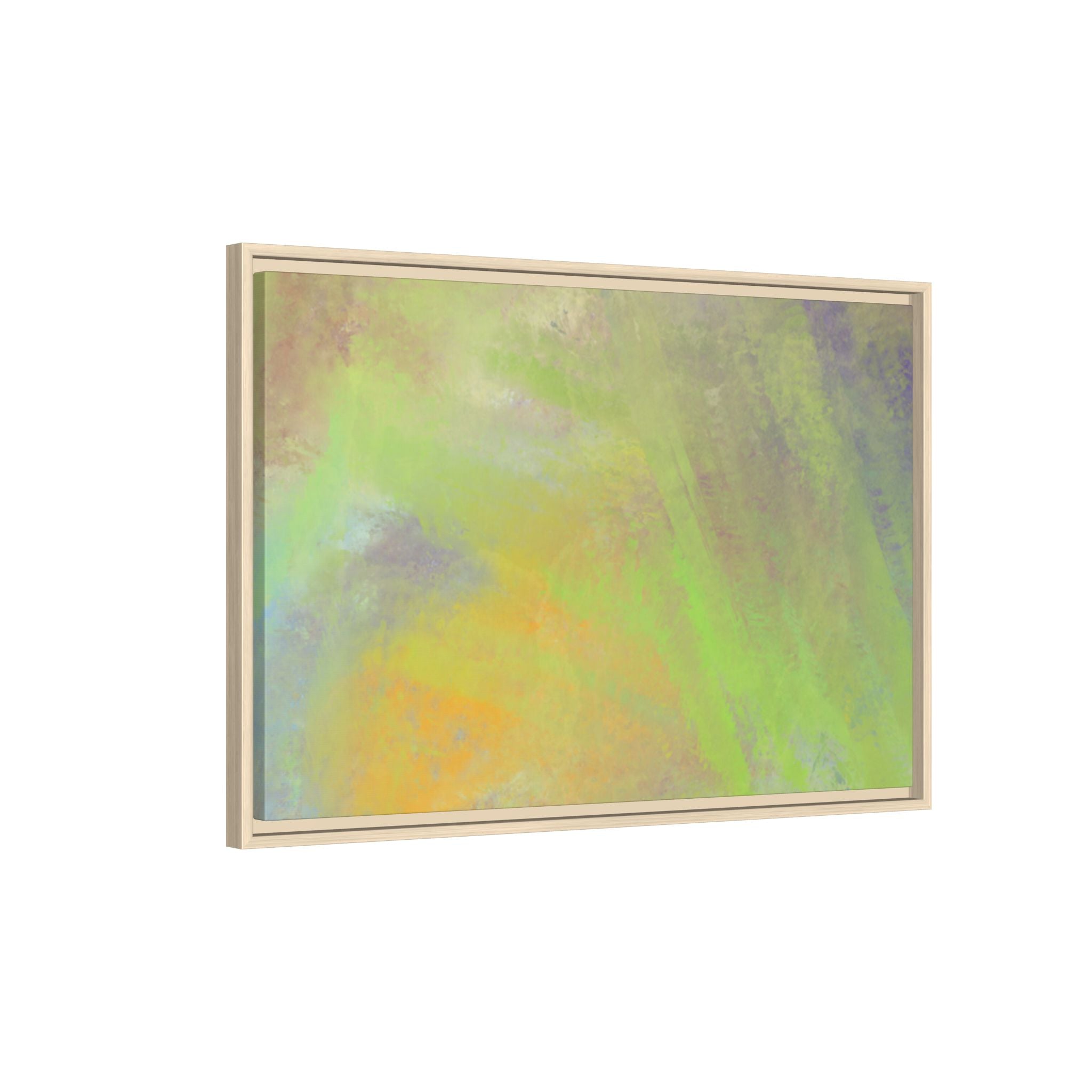 Calming Serenity on Matte Canvas, Framed