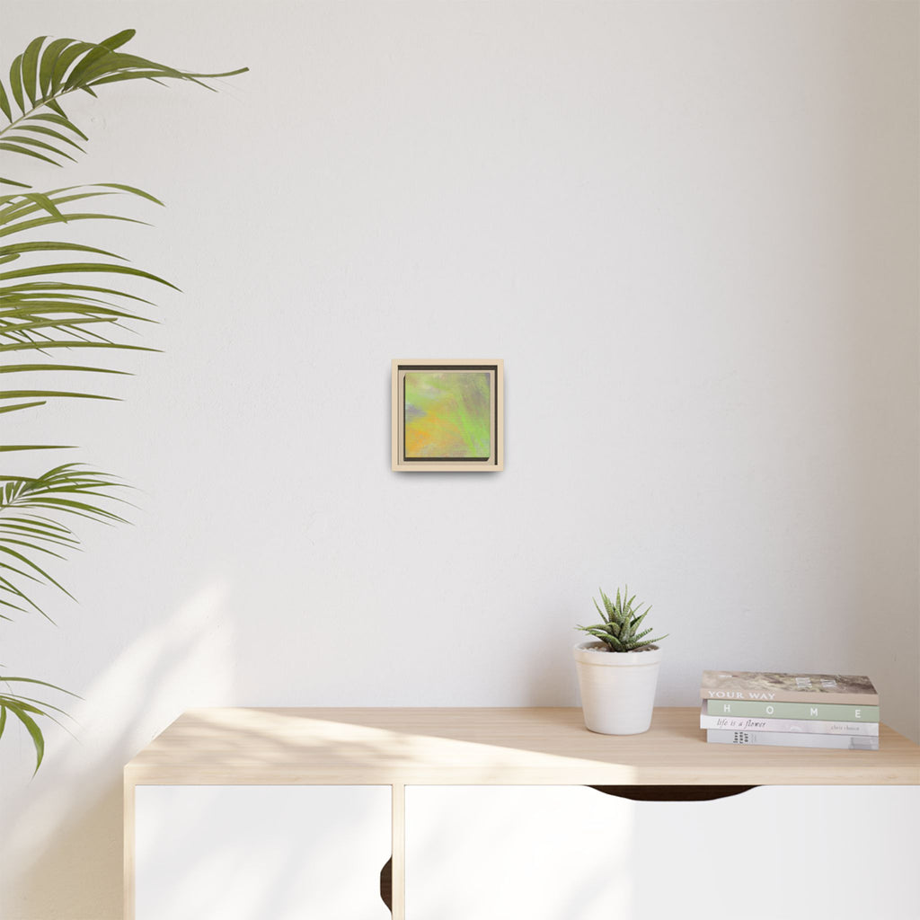 Calming Serenity on Matte Canvas, Framed
