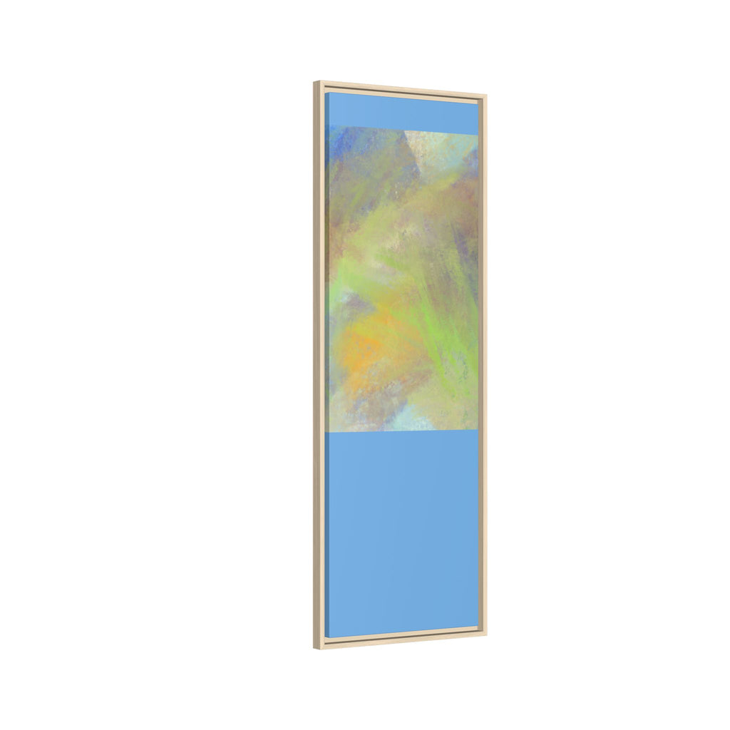 Calming Serenity on Matte Canvas, Framed