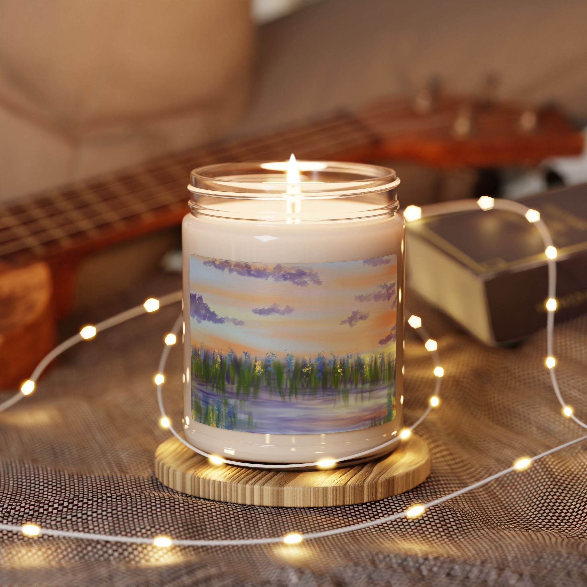 Nature's Healer Soy Candle — Sunset Lake Aromatherapy (9oz)