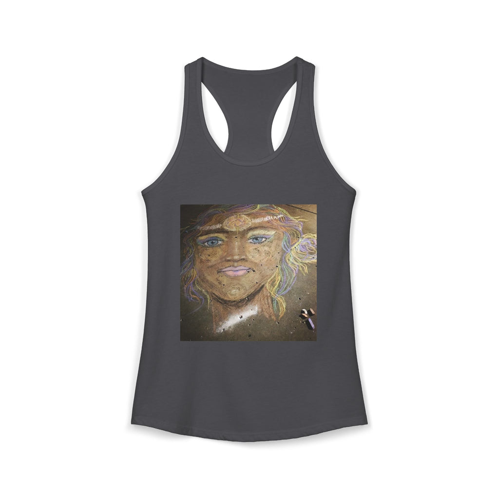 Warrior on Women's Ideal Racerback Tank