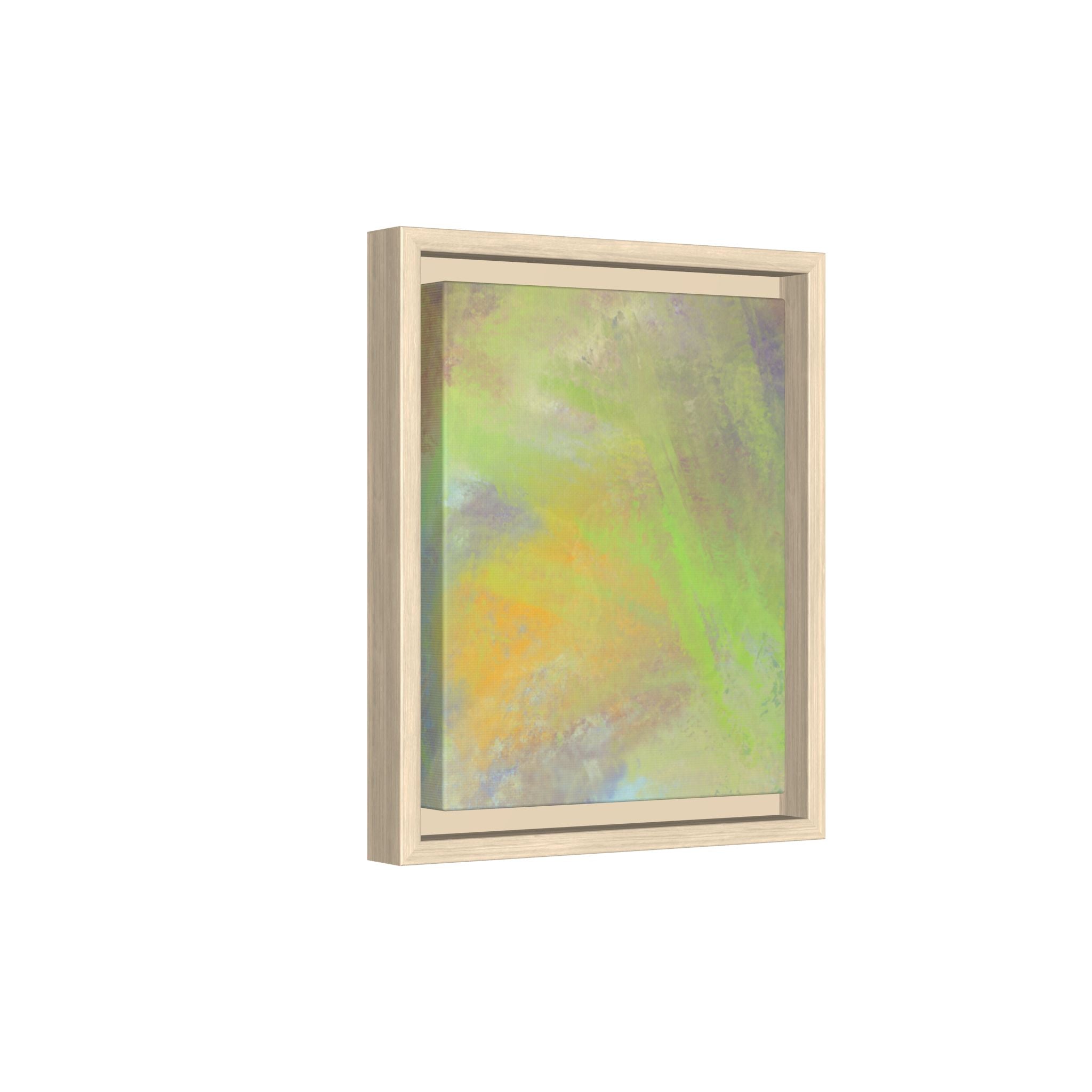Calming Serenity on Matte Canvas, Framed