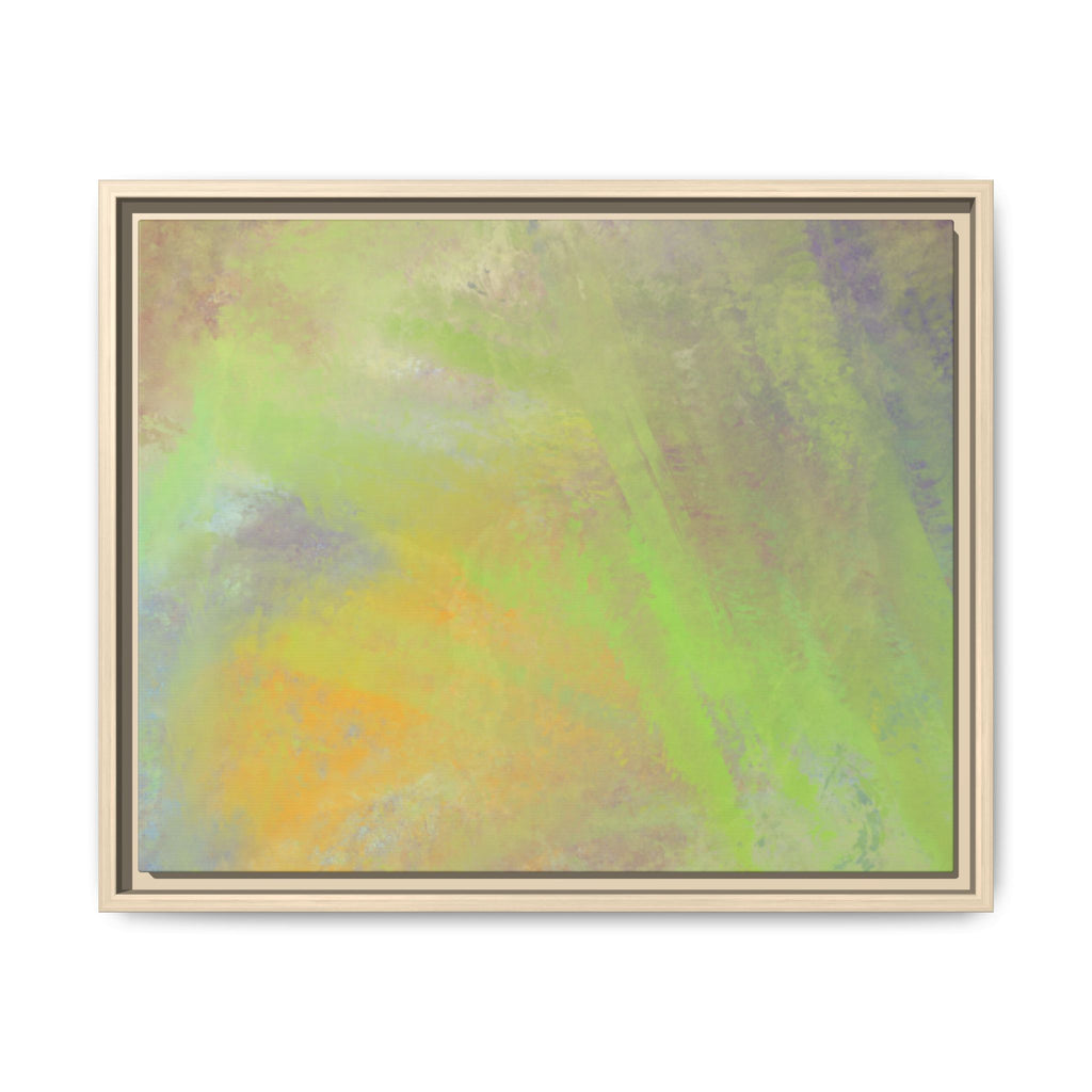 Calming Serenity on Matte Canvas, Framed