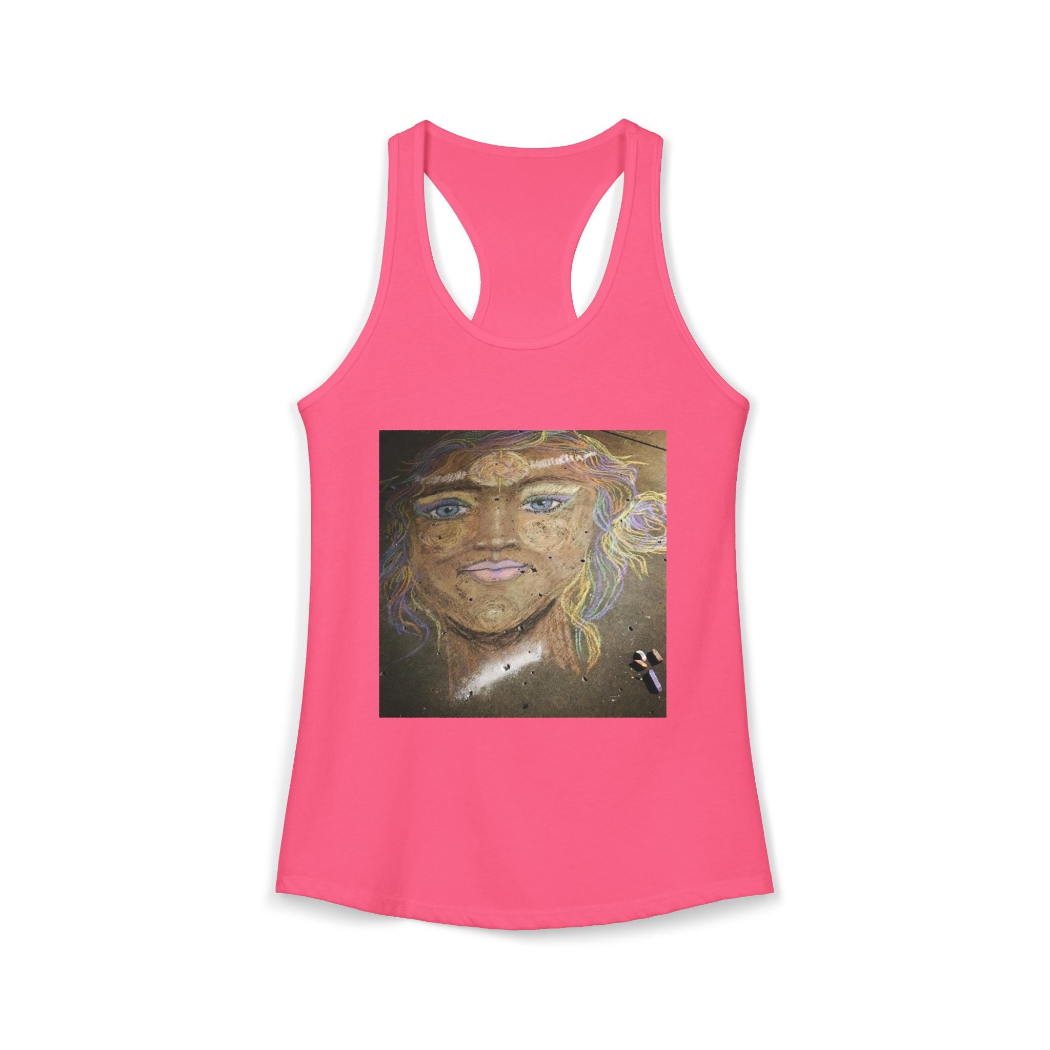 Warrior on Women's Ideal Racerback Tank