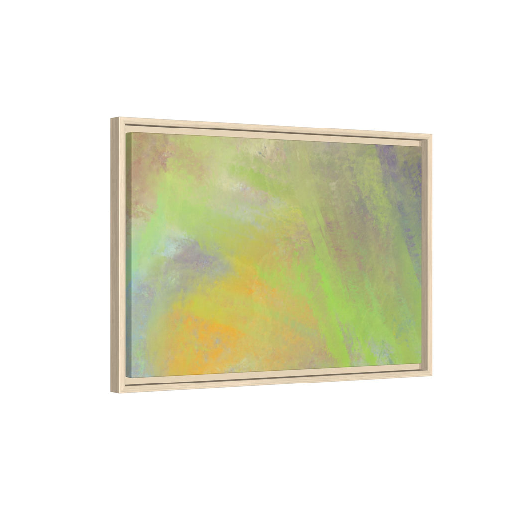 Calming Serenity on Matte Canvas, Framed