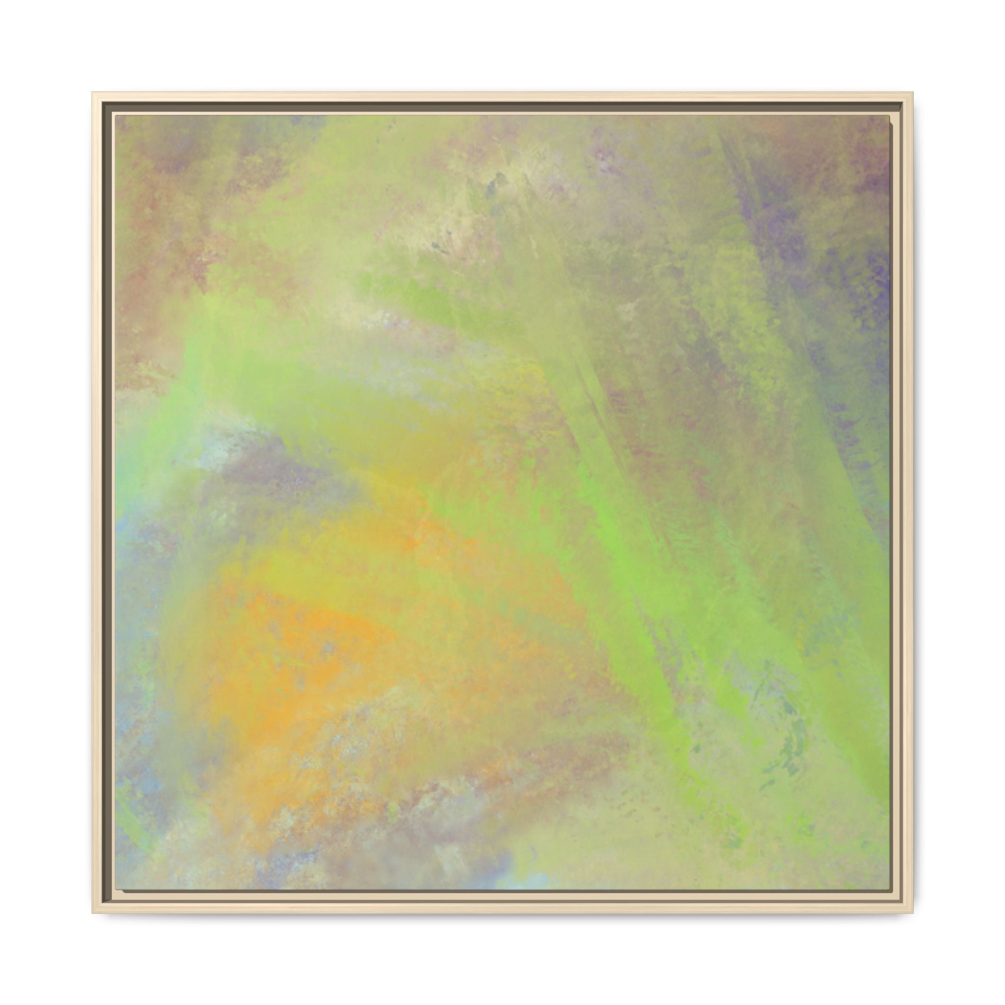 Calming Serenity on Matte Canvas, Framed