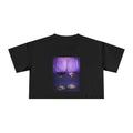 The Night Was Grape — Wine Lovers Crop Tee