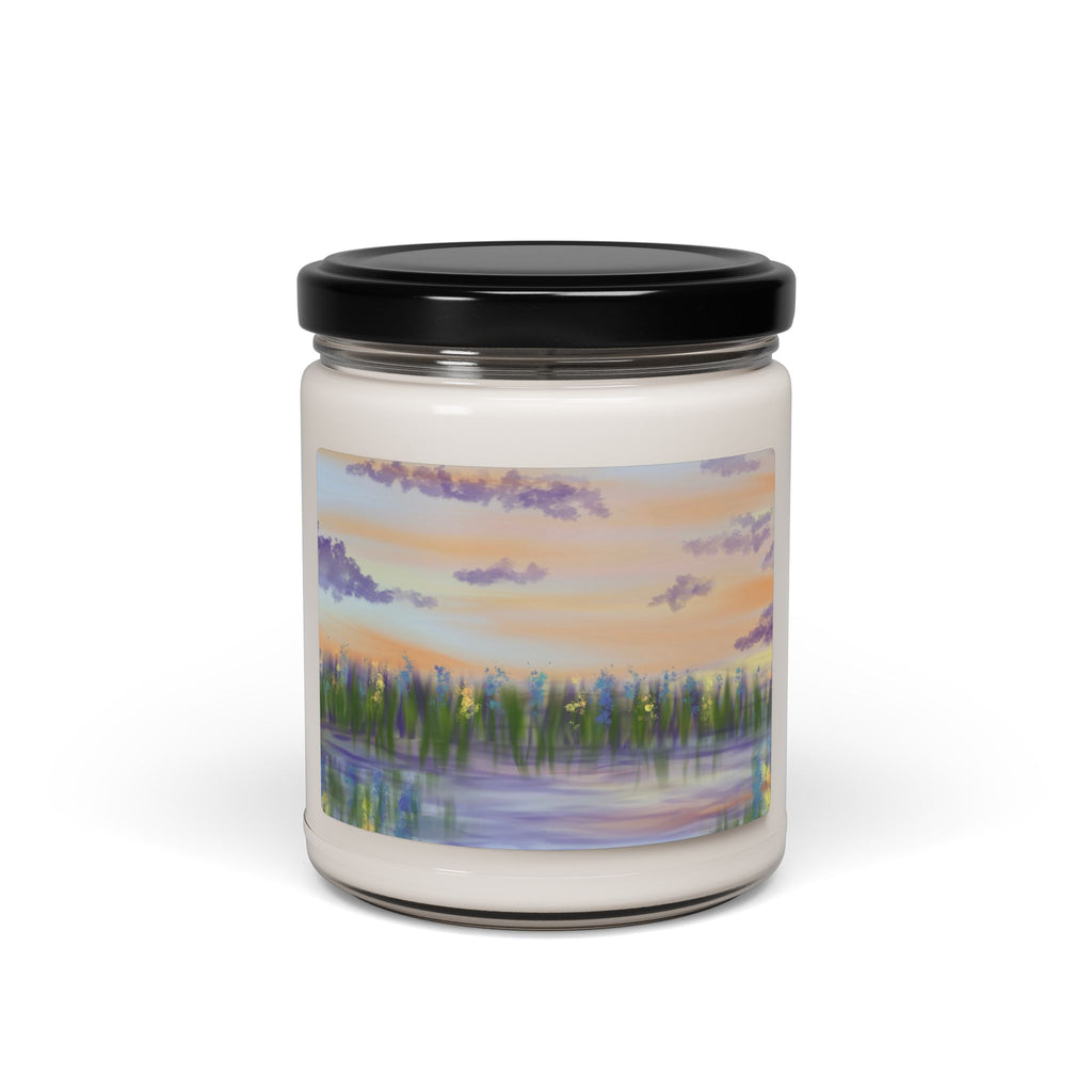 Nature's Healer Soy Candle — Sunset Lake Aromatherapy (9oz)