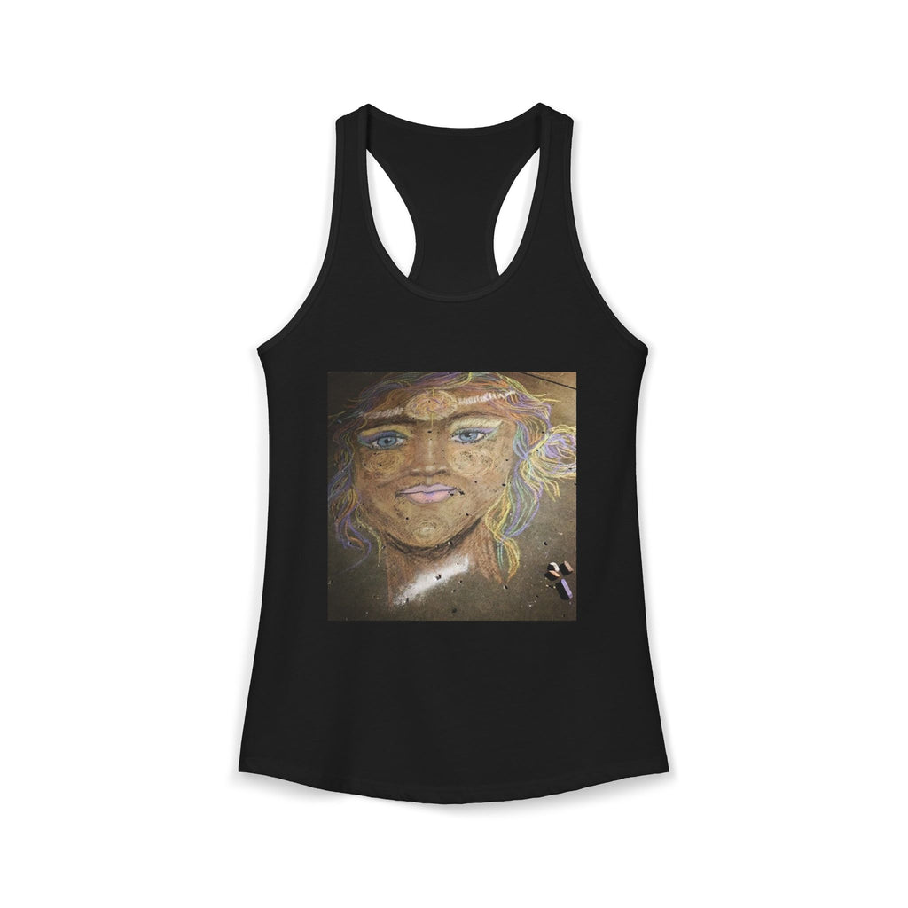 Warrior on Women's Ideal Racerback Tank