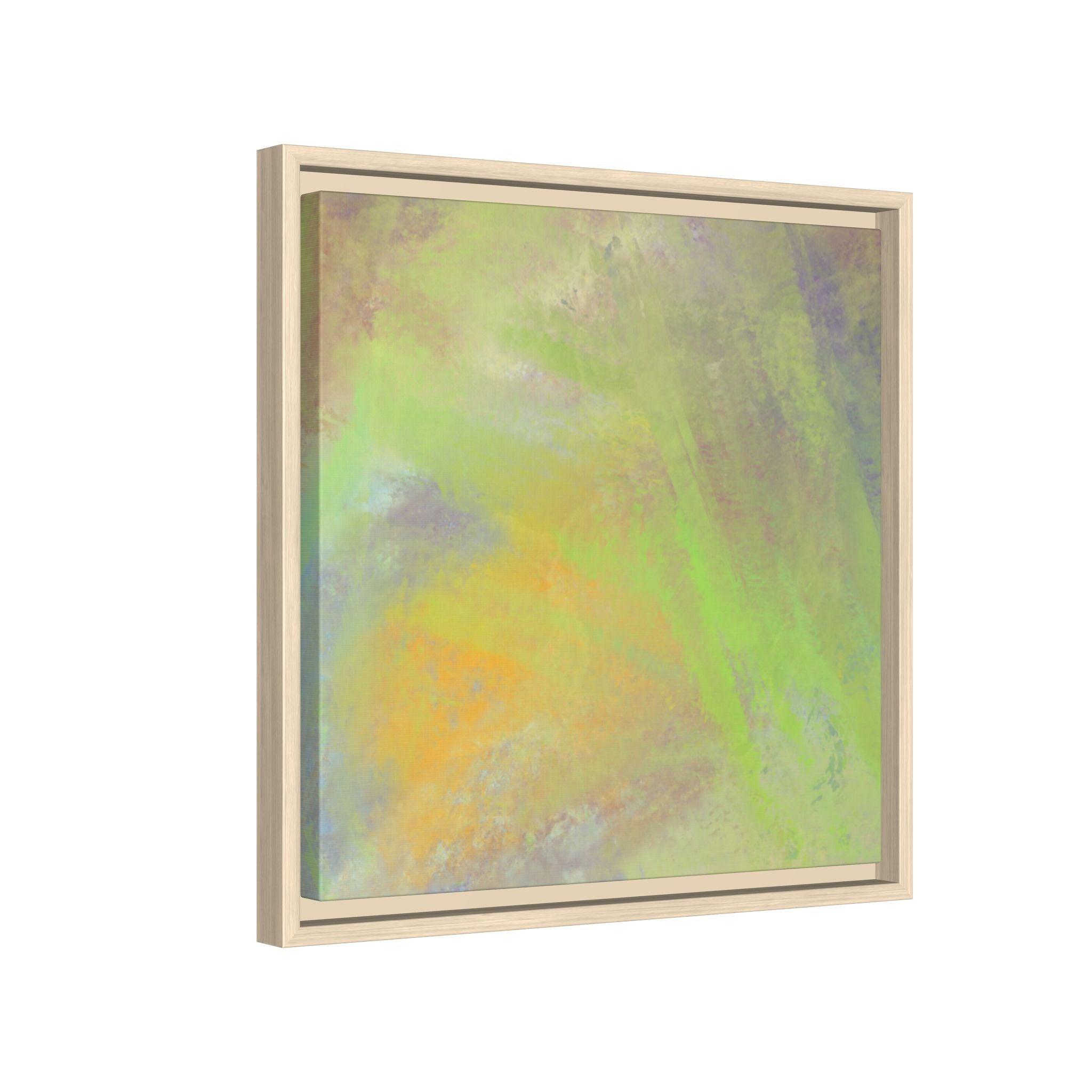 Calming Serenity on Matte Canvas, Framed