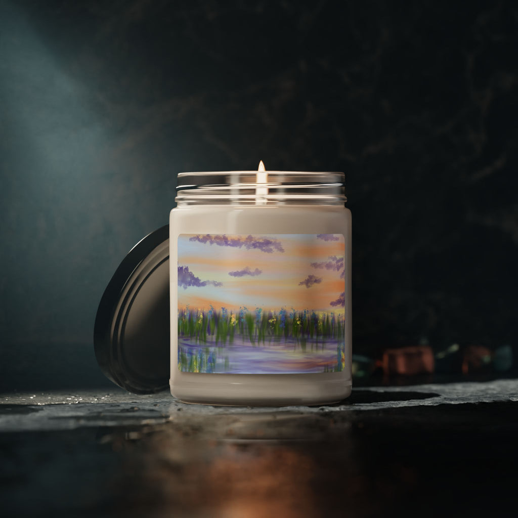 Nature's Healer Soy Candle — Sunset Lake Aromatherapy (9oz)
