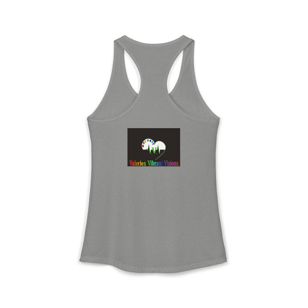 Warrior on Women's Ideal Racerback Tank