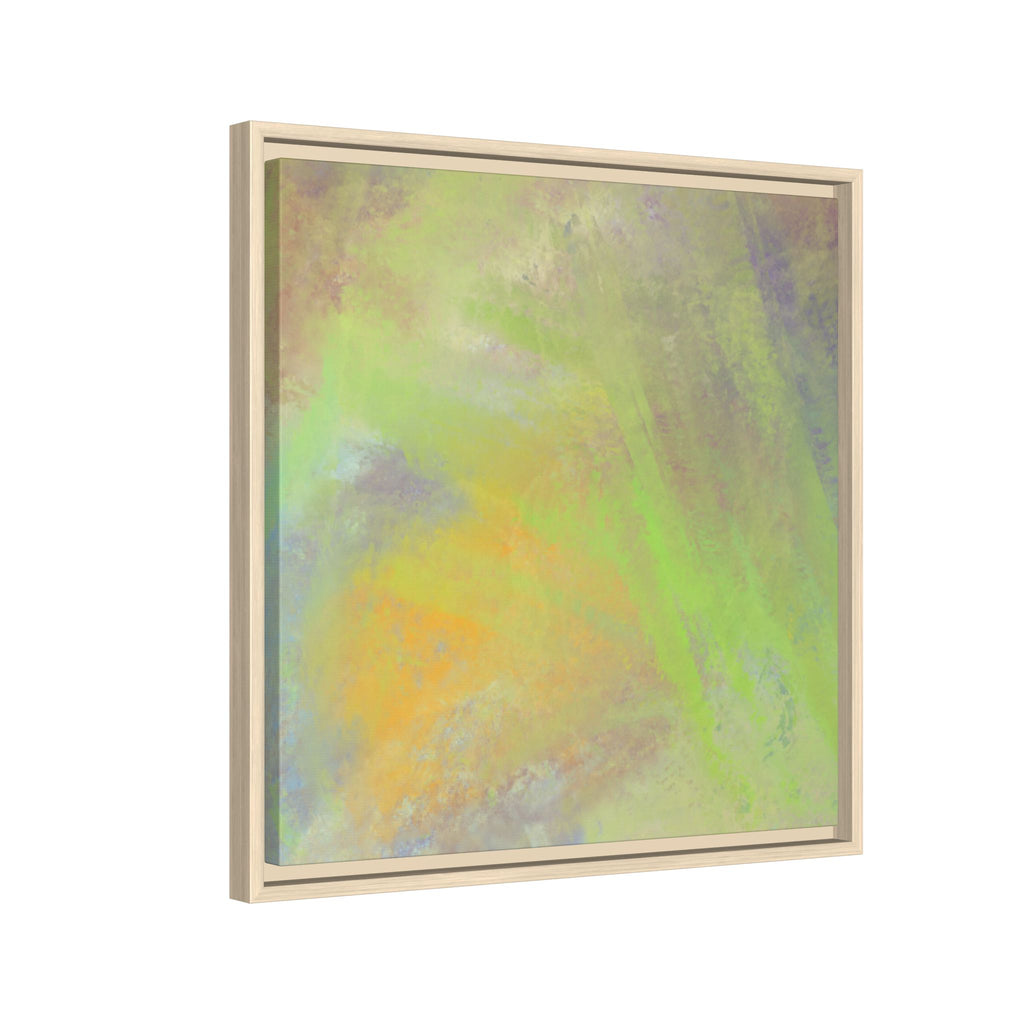 Calming Serenity on Matte Canvas, Framed