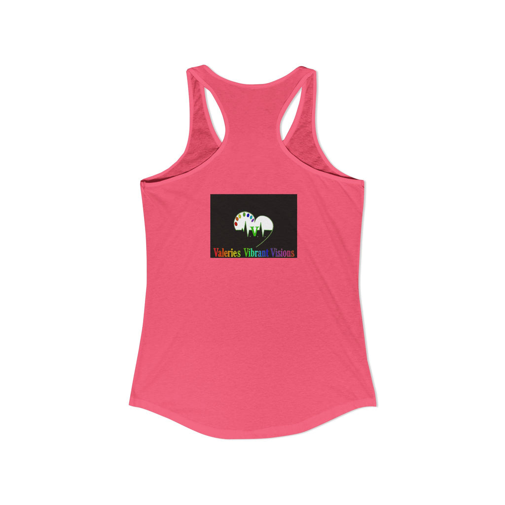 Warrior on Women's Ideal Racerback Tank