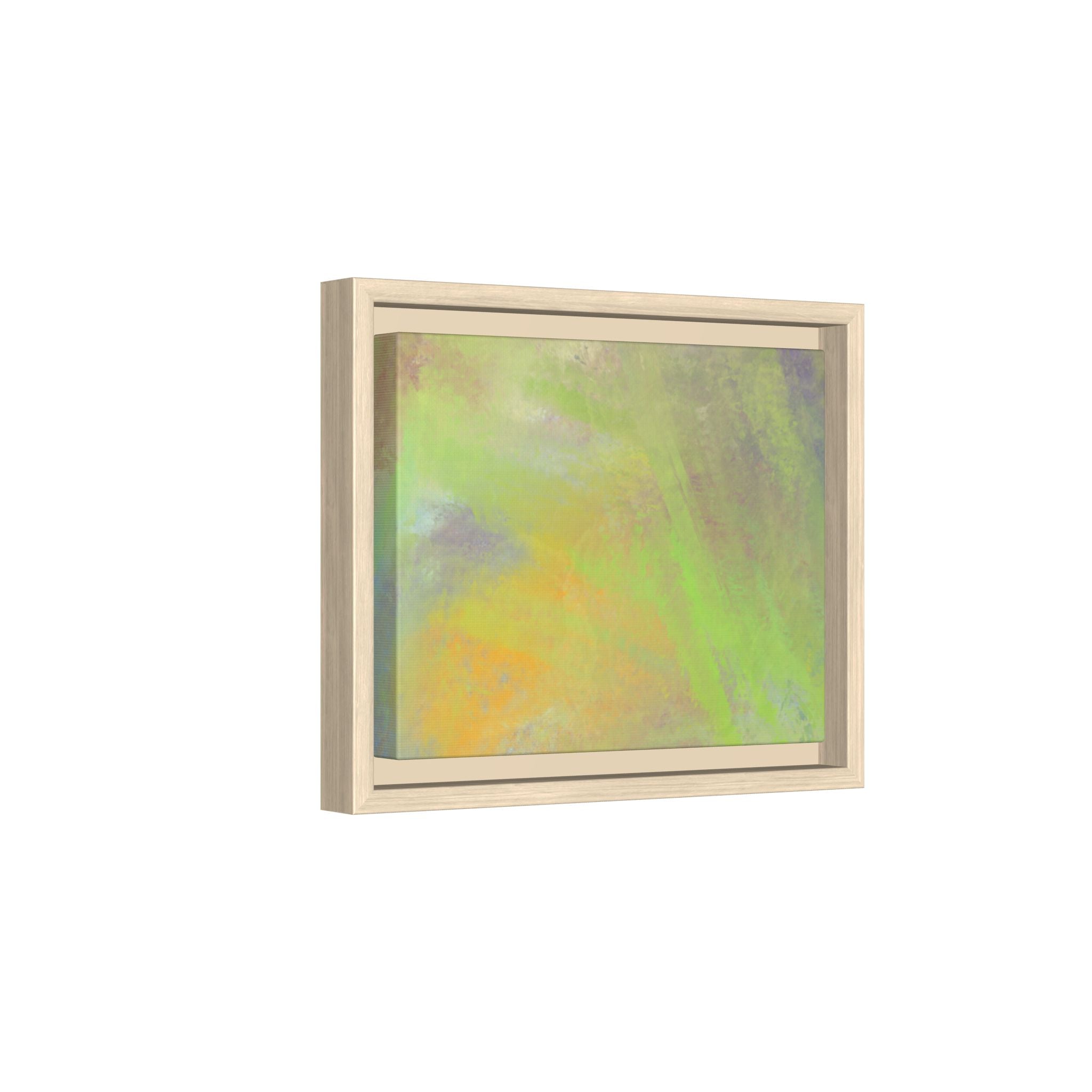 Calming Serenity on Matte Canvas, Framed