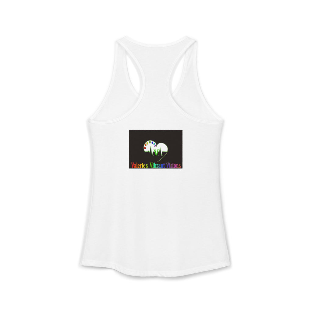 Warrior on Women's Ideal Racerback Tank