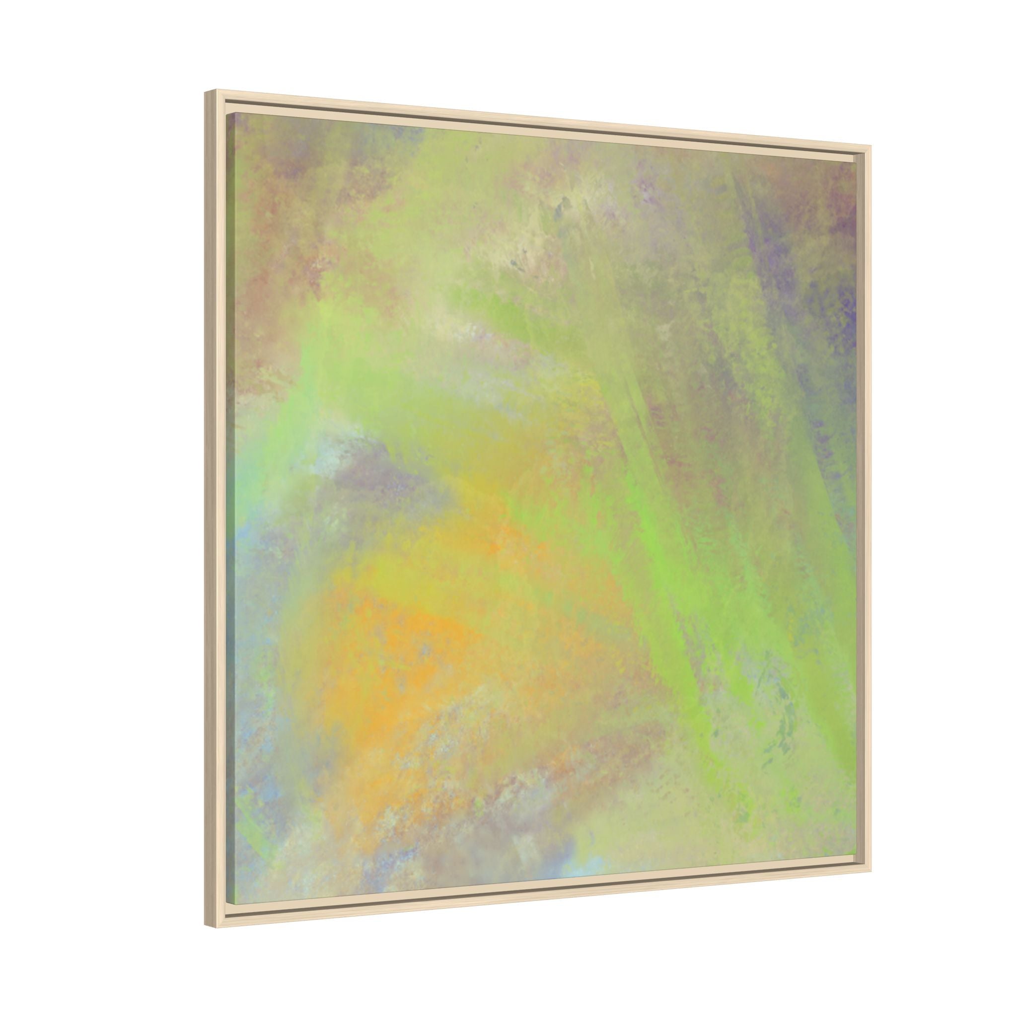 Calming Serenity on Matte Canvas, Framed