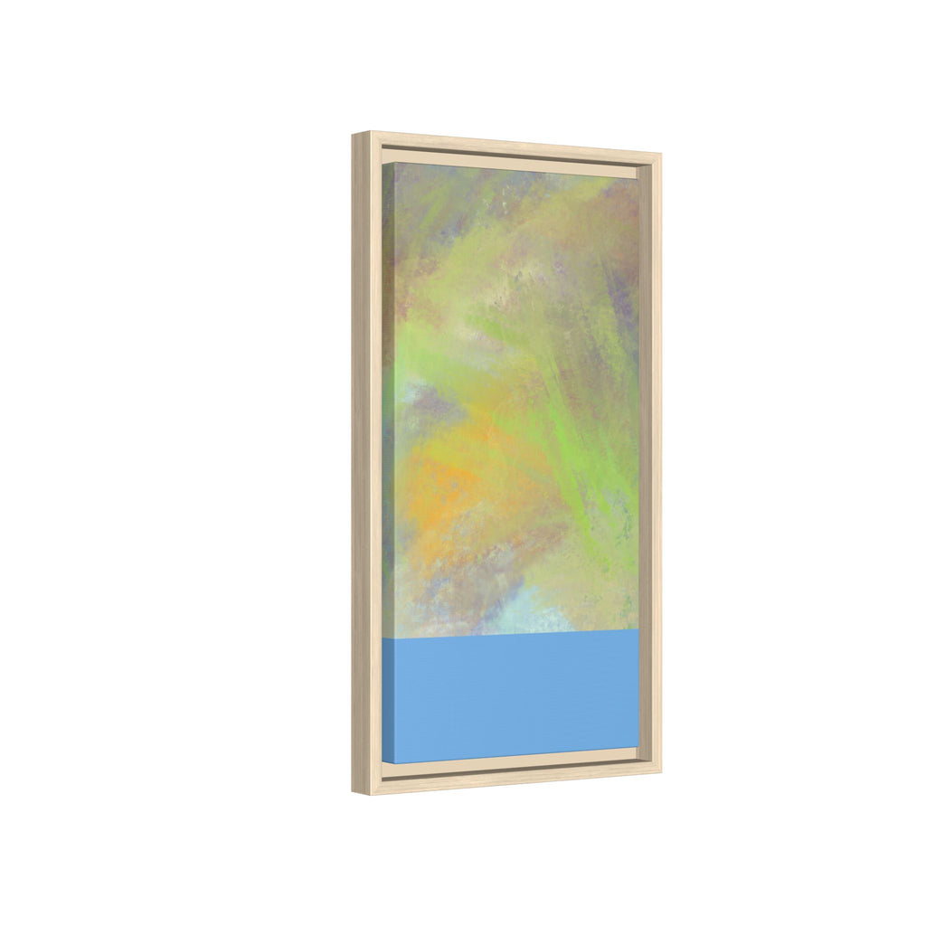 Calming Serenity on Matte Canvas, Framed