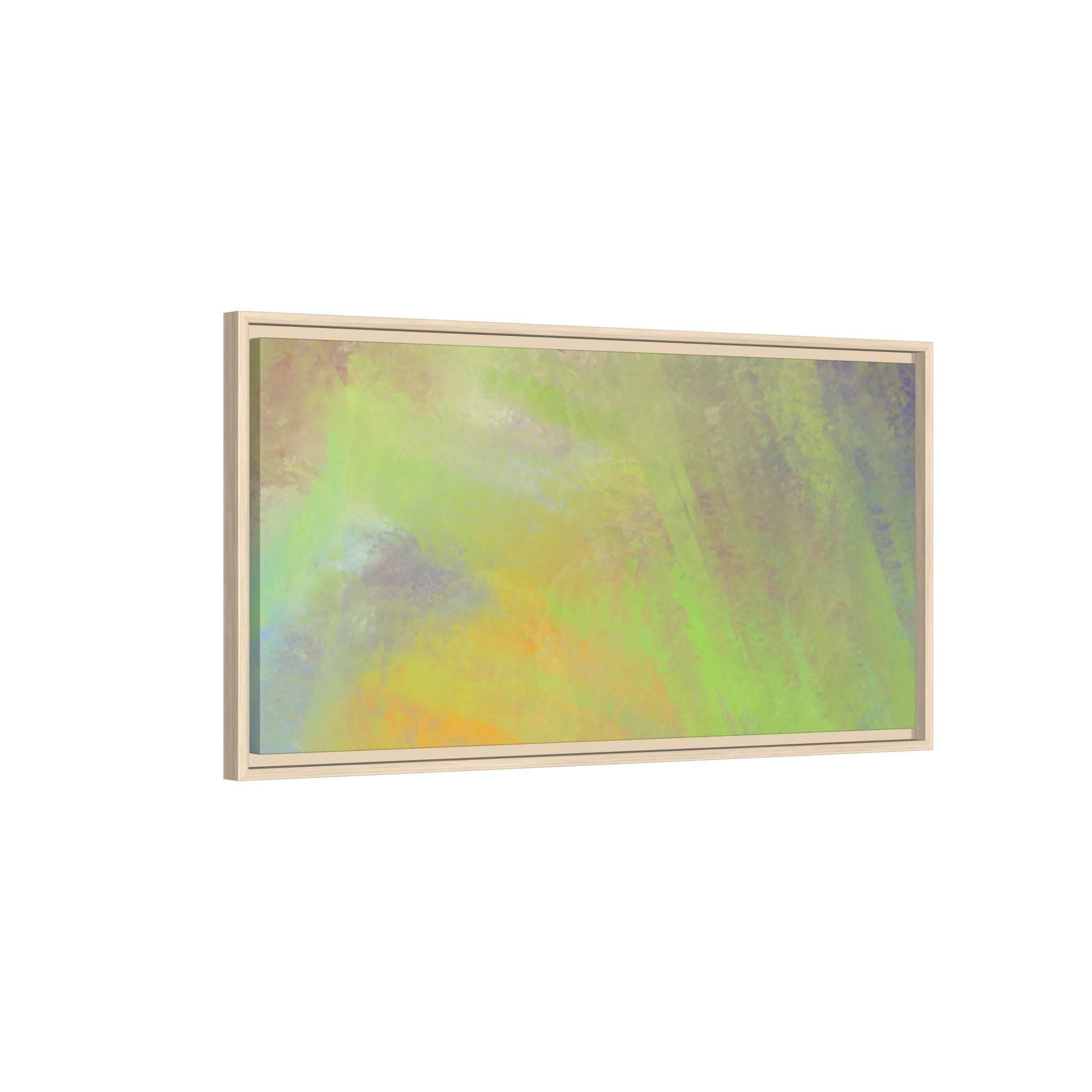 Calming Serenity on Matte Canvas, Framed