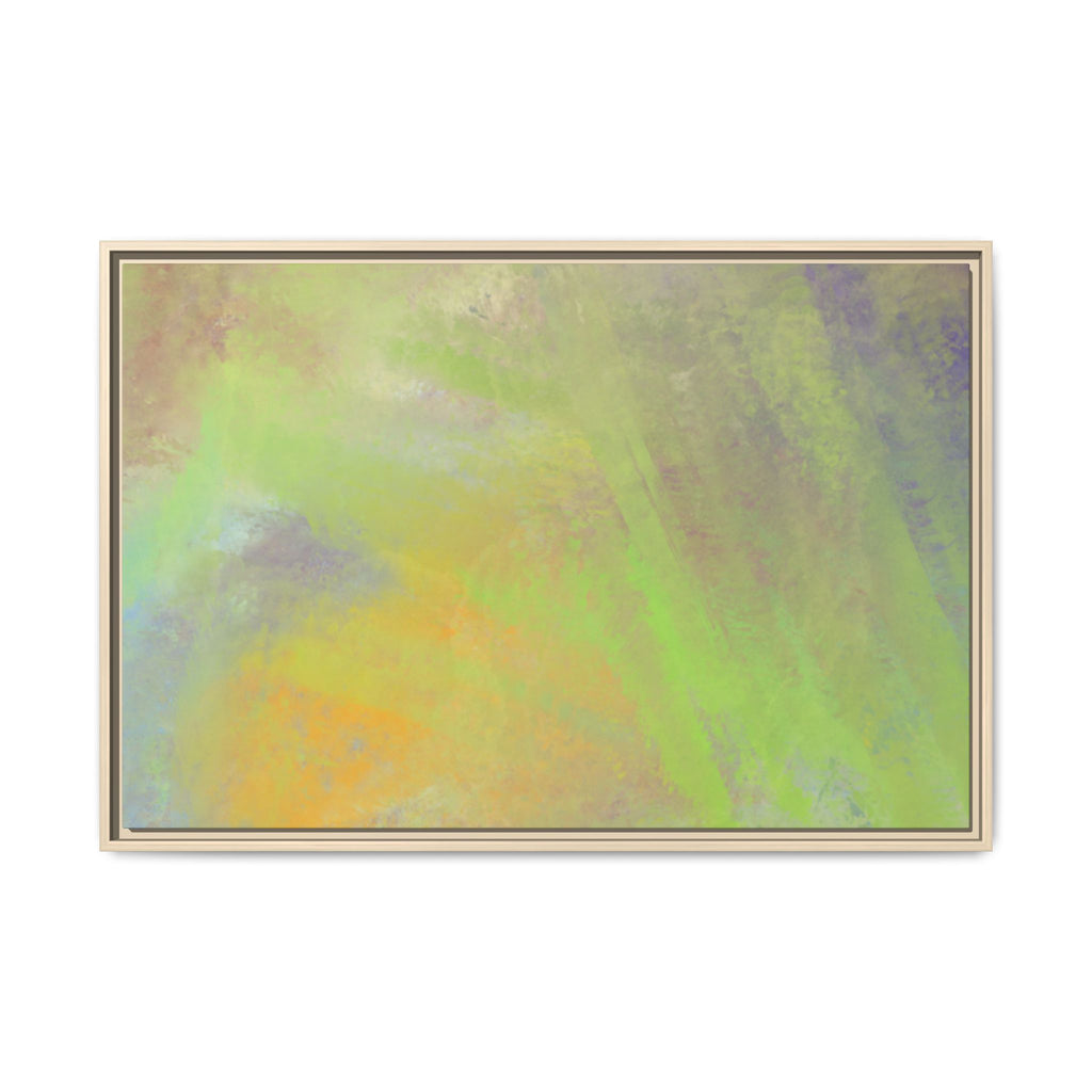 Calming Serenity on Matte Canvas, Framed