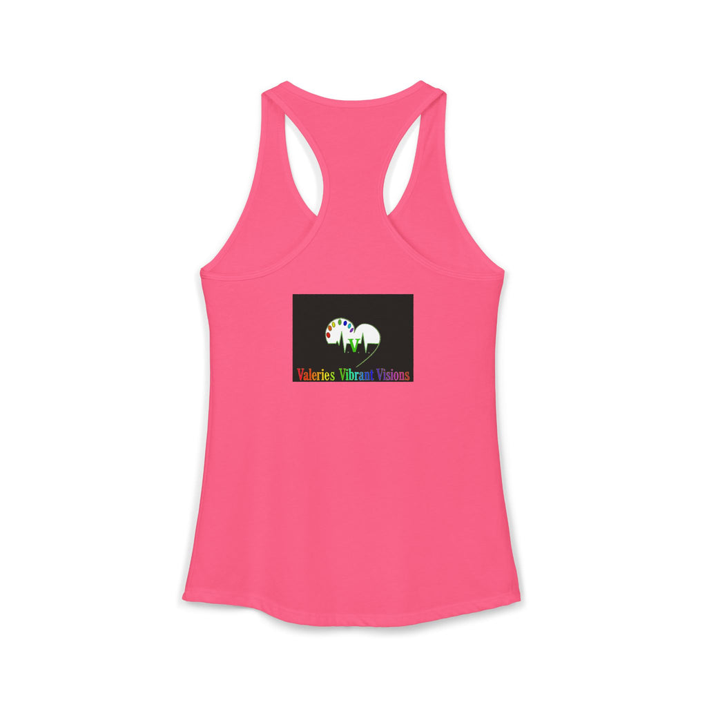 Warrior on Women's Ideal Racerback Tank