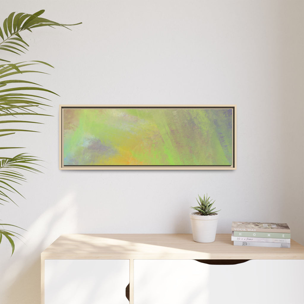 Calming Serenity on Matte Canvas, Framed