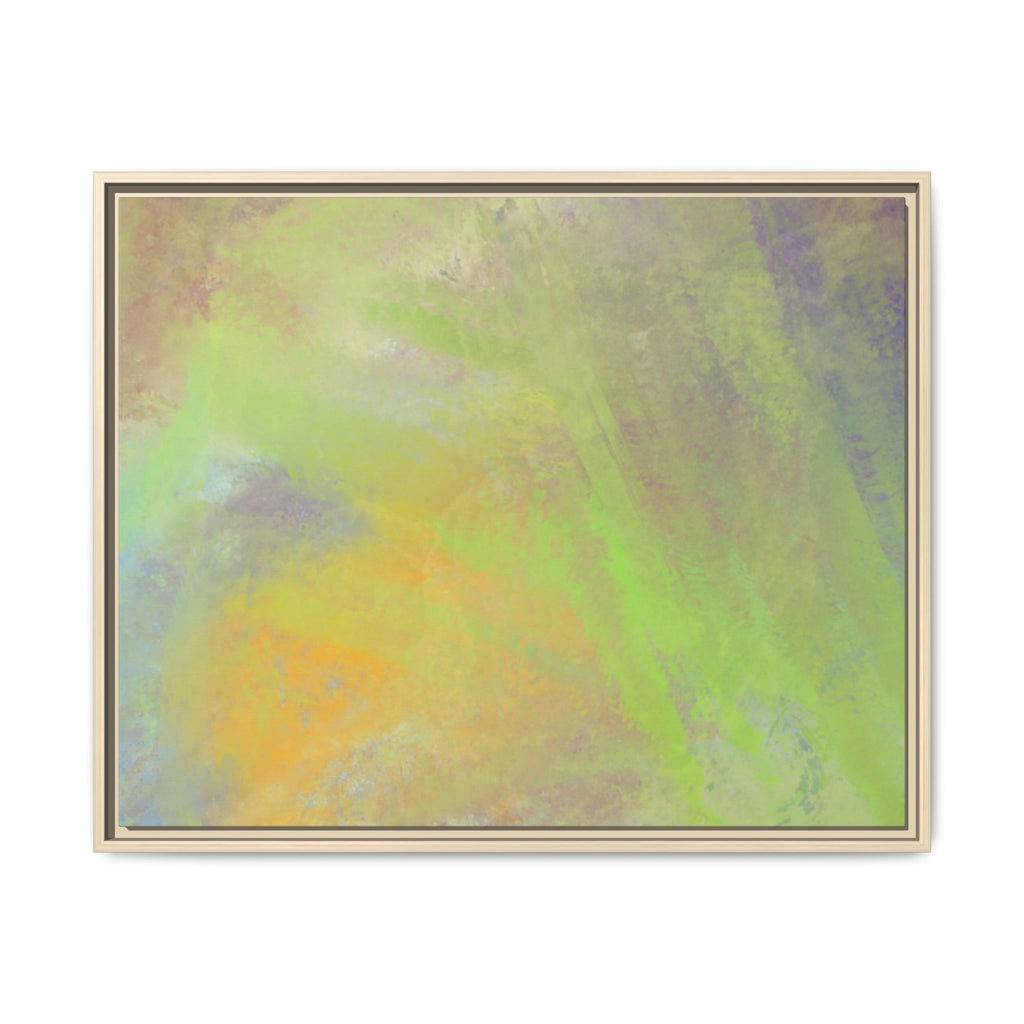 Calming Serenity on Matte Canvas, Framed