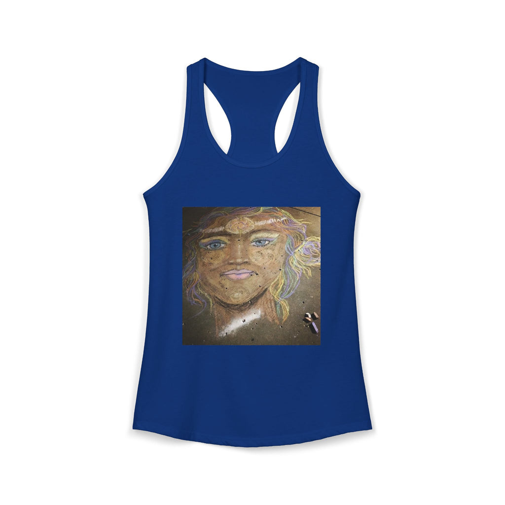 Warrior on Women's Ideal Racerback Tank