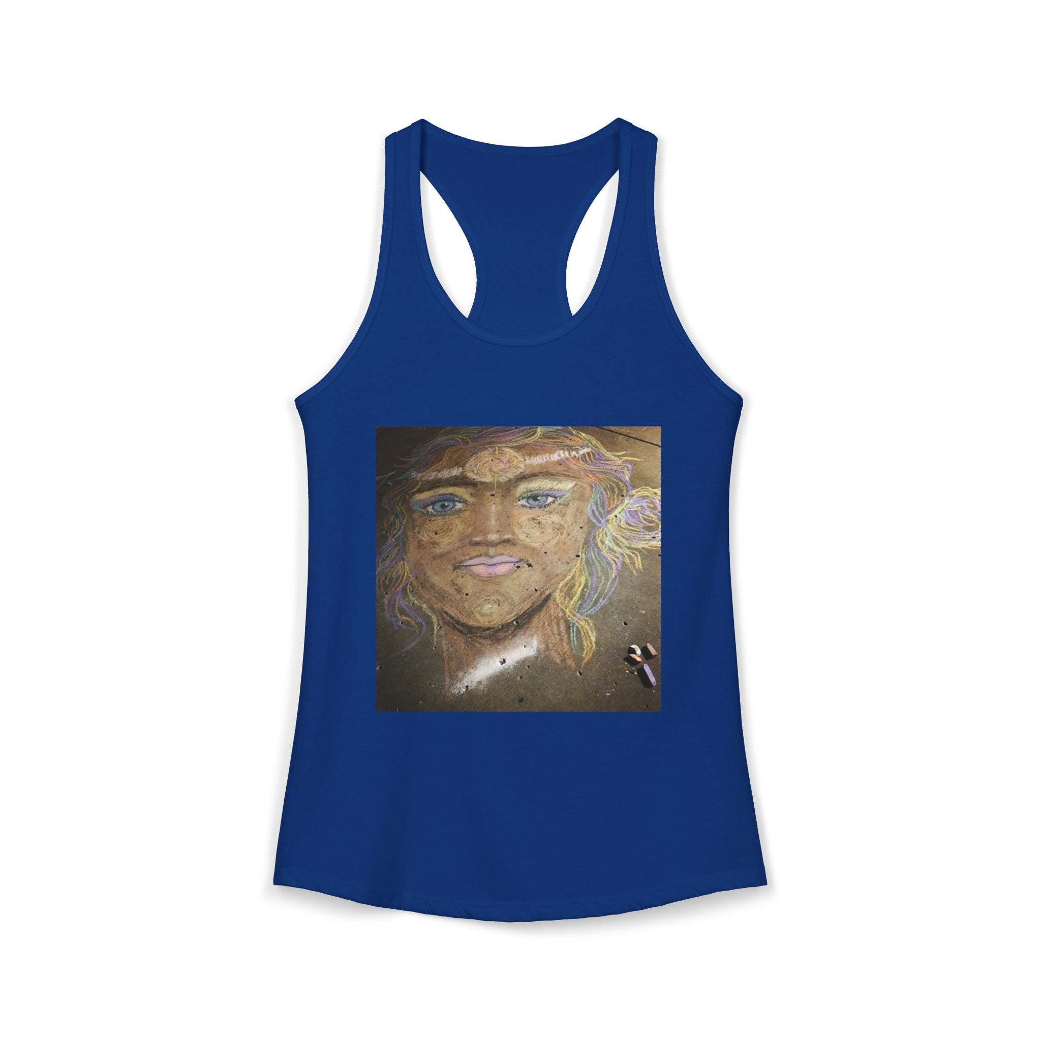 Warrior on Women's Ideal Racerback Tank