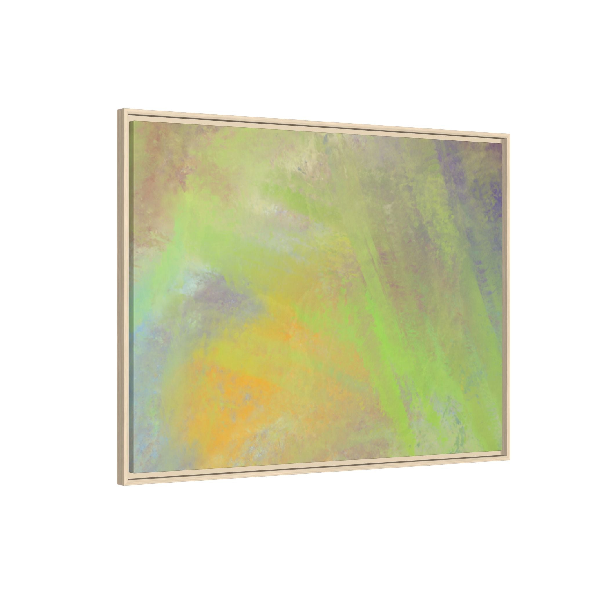 Calming Serenity on Matte Canvas, Framed