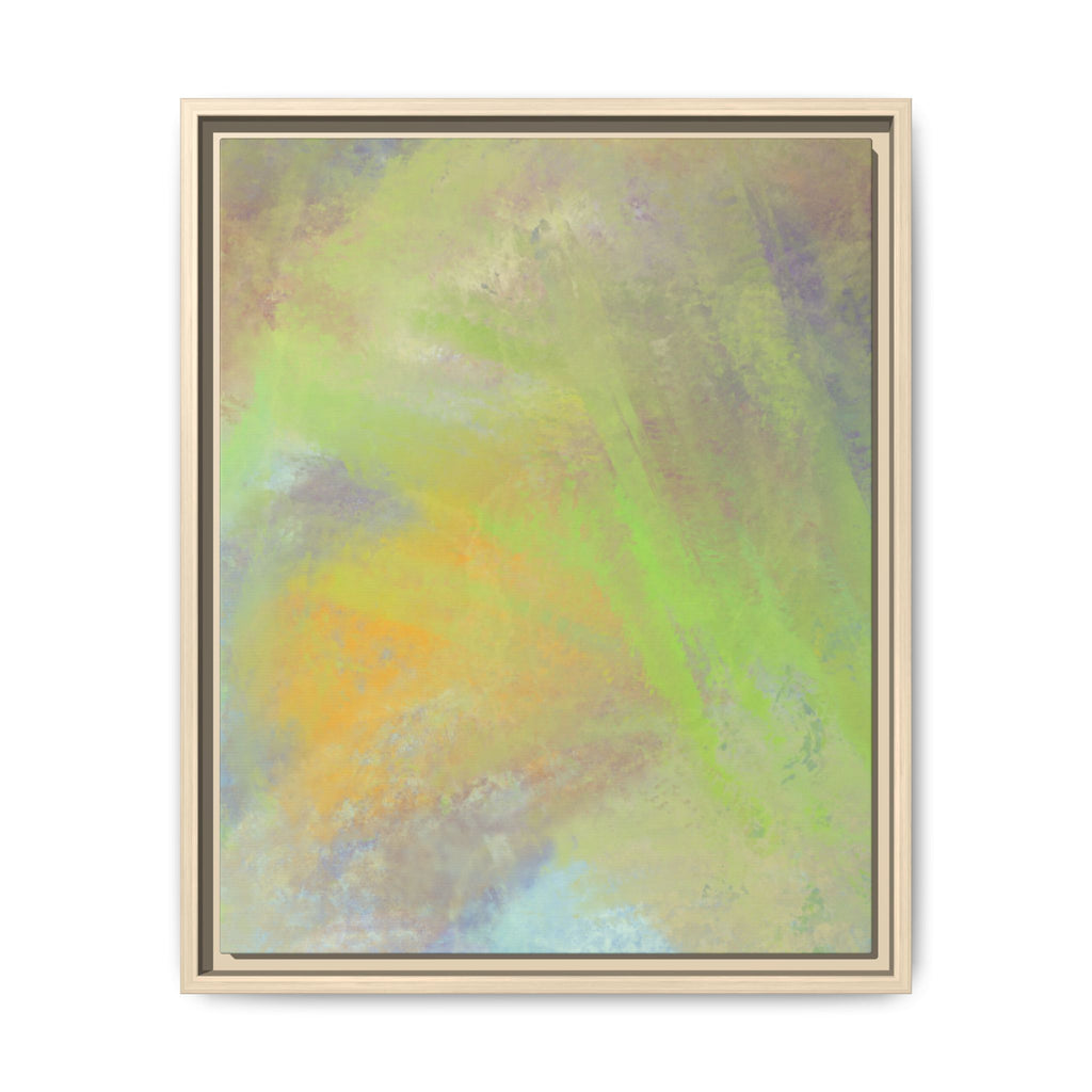 Calming Serenity on Matte Canvas, Framed