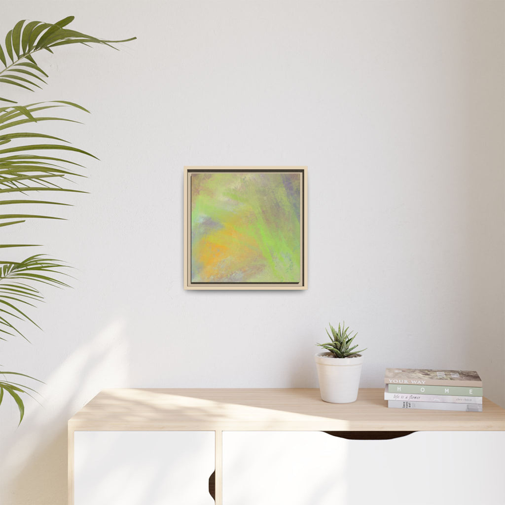 Calming Serenity on Matte Canvas, Framed