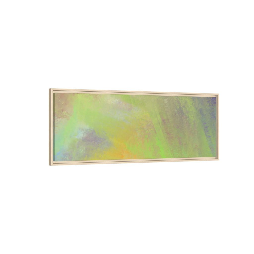 Calming Serenity on Matte Canvas, Framed