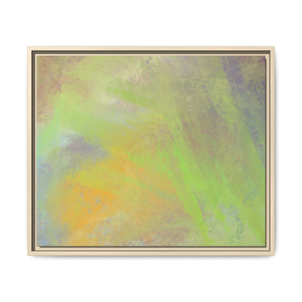 Calming Serenity on Matte Canvas, Framed