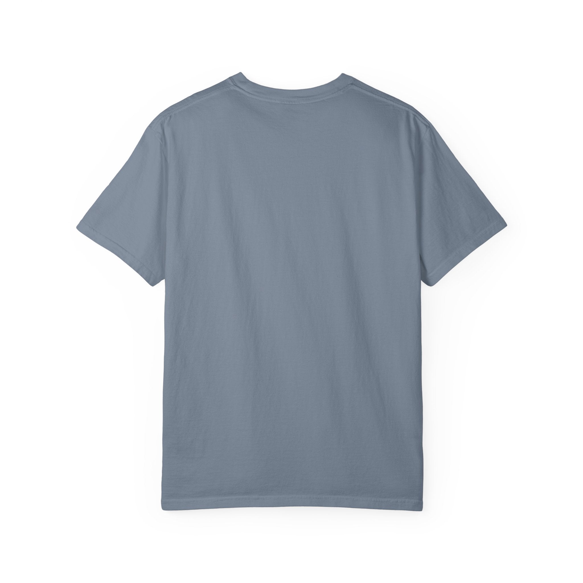 Electric Inferno on Unisex Garment-Dyed T-shirt