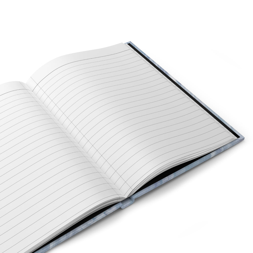 Frozen in Time Journal — Self-Reflection & Peace Hardcover Notebook