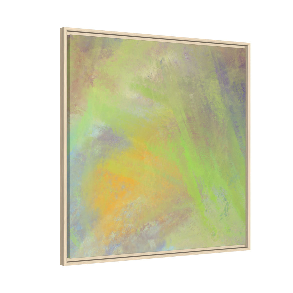 Calming Serenity on Matte Canvas, Framed