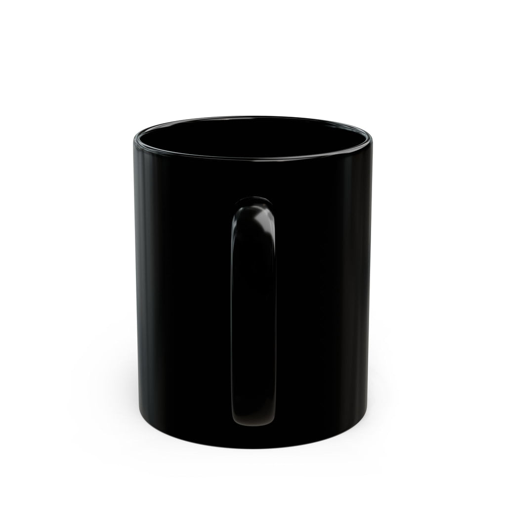 Mystic Bloom Tree Mug — Black Ceramic 11oz & 15oz
