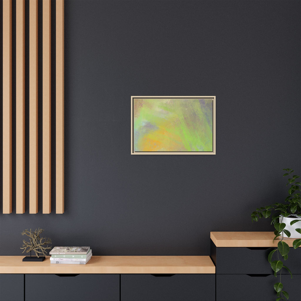 Calming Serenity on Matte Canvas, Framed