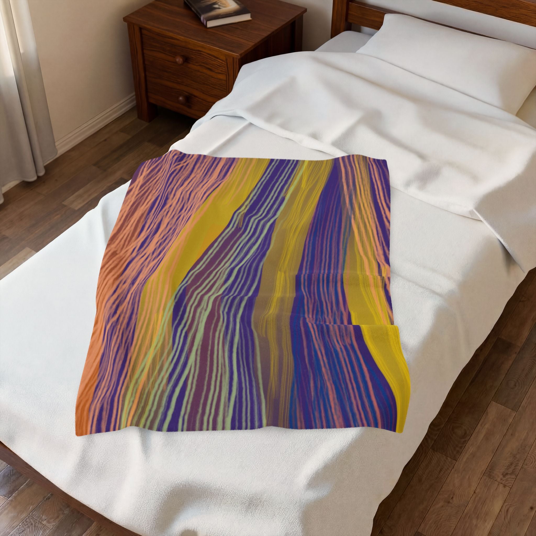 Woven Together Plush Blanket — Life's Connections Velveteen Throw