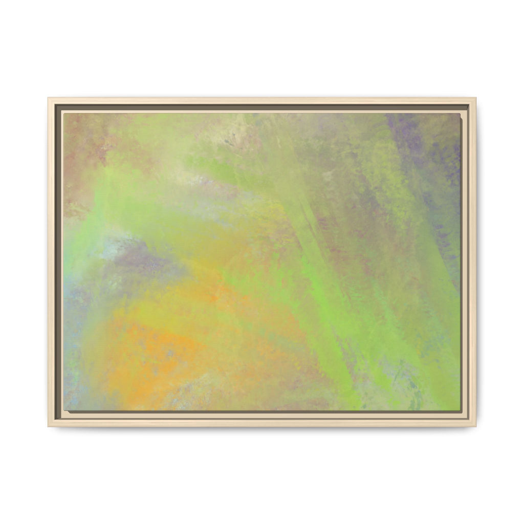 Calming Serenity on Matte Canvas, Framed