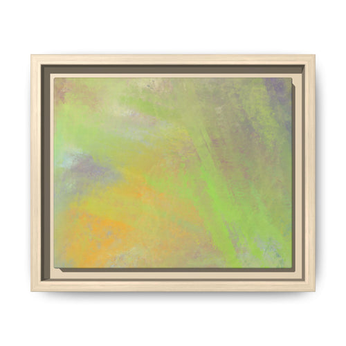 Calming Serenity on Matte Canvas, Framed